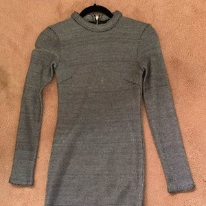 Topshop silver dress